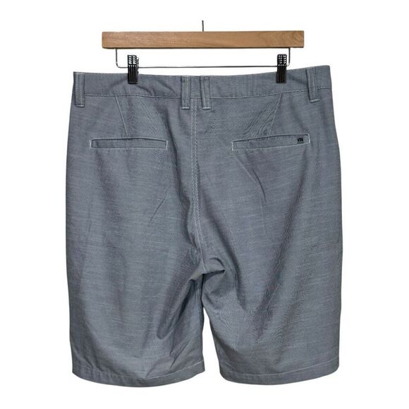 Travis Mathew blue Stripe Walk Golf Shorts size 34 - Picture 2 of 6